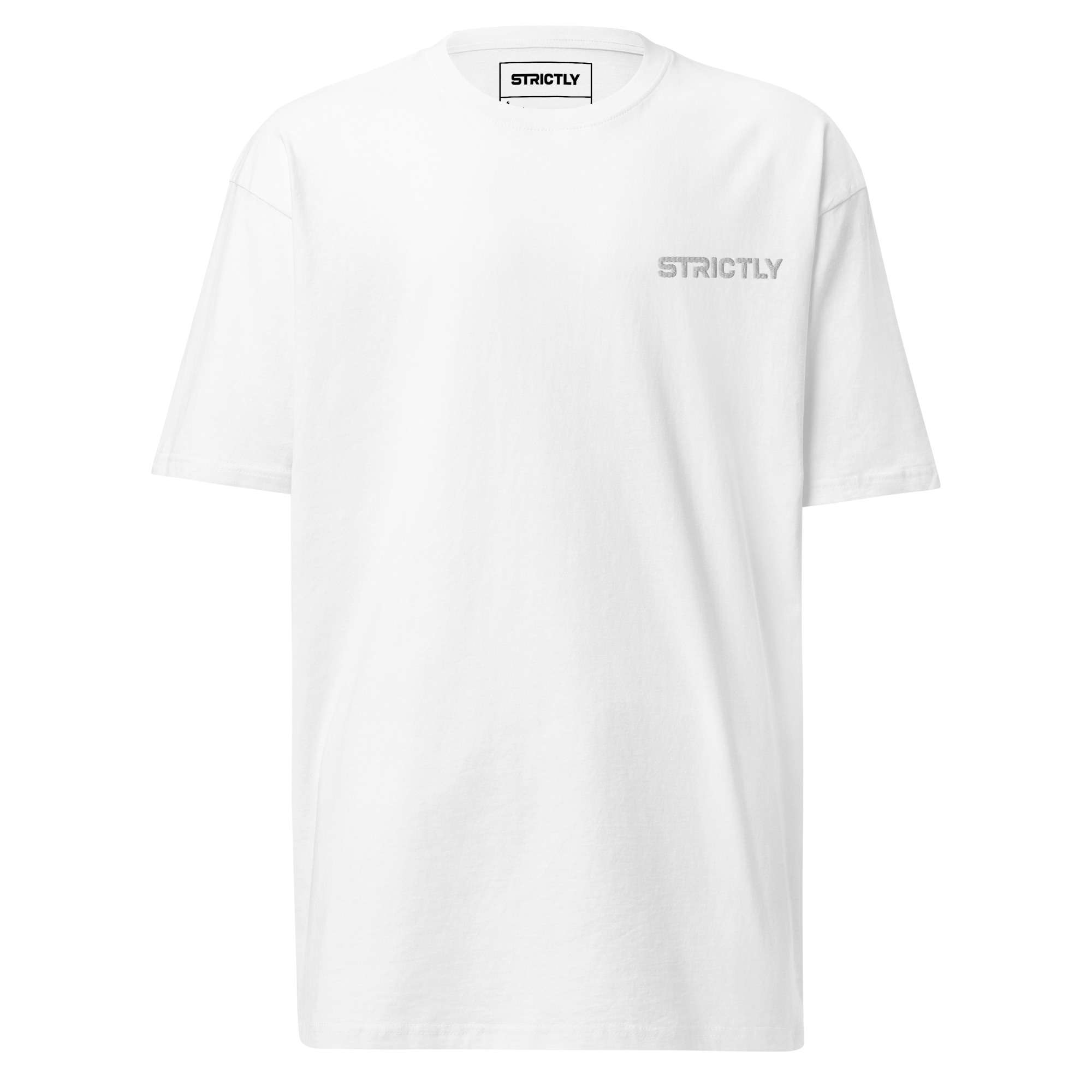 Men’s premium heavyweight Strictly shadow stitch tee