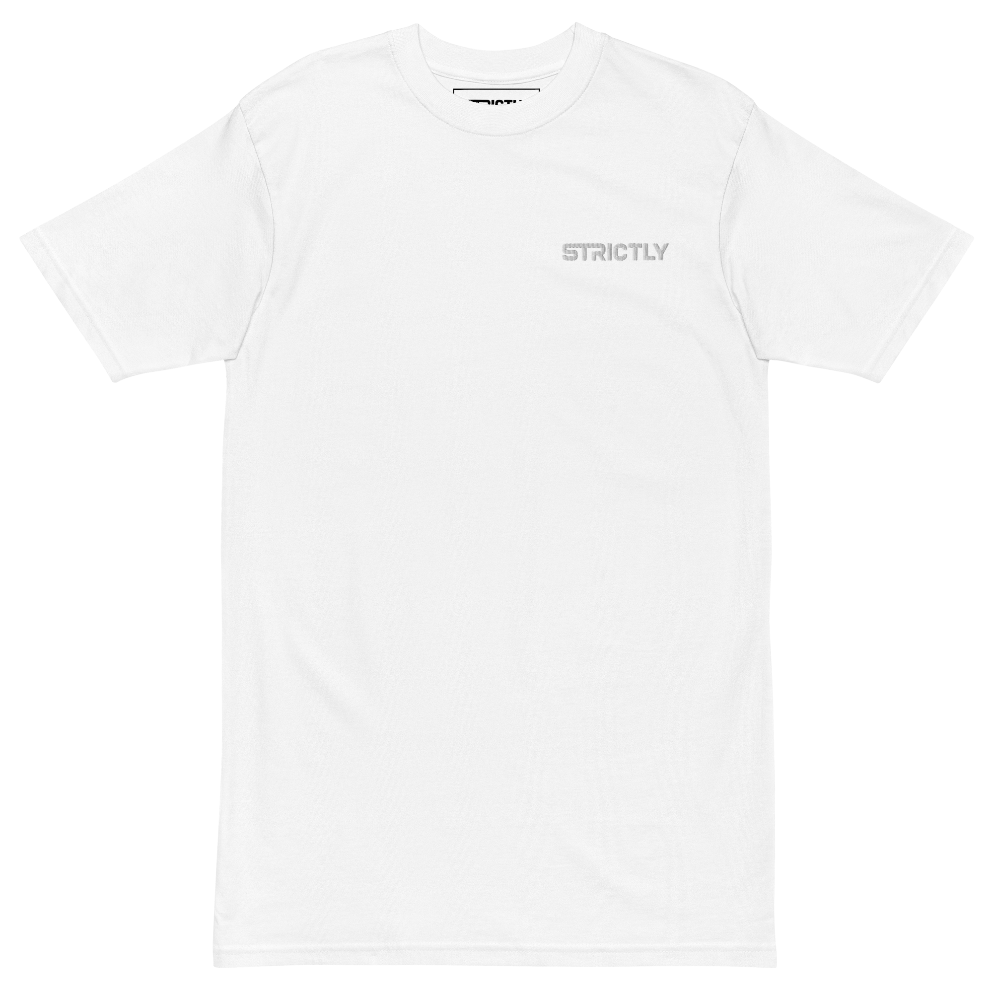 Men’s premium heavyweight Strictly shadow stitch tee